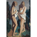 De baders - Bernard Meninsky — weergave van het kunstwerk