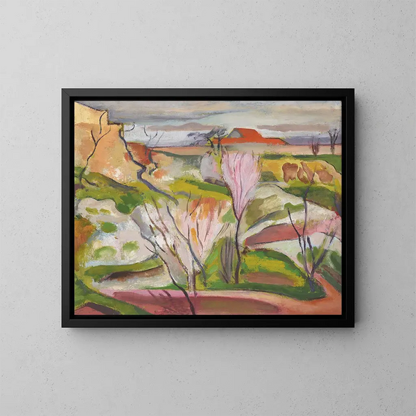 Torremolinos - Bernard Meninsky — ingelijst kunstwerk aan de muur