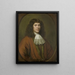Johannes Parker, échevin et conseiller de Middelburg - Bernard Vaillant — framed artwork on a wall