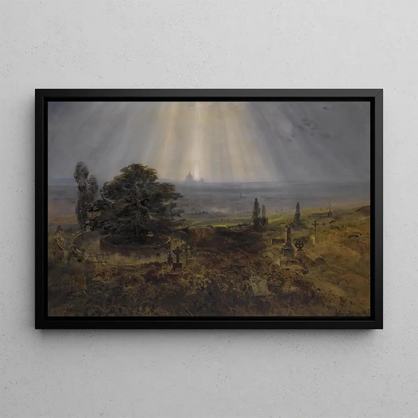 Bernard Walter Evans - London From Highgate St Pauls Cathedral Beyond.webp