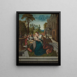 Bernard van Orley - Virgin and Child with Angels.webp
