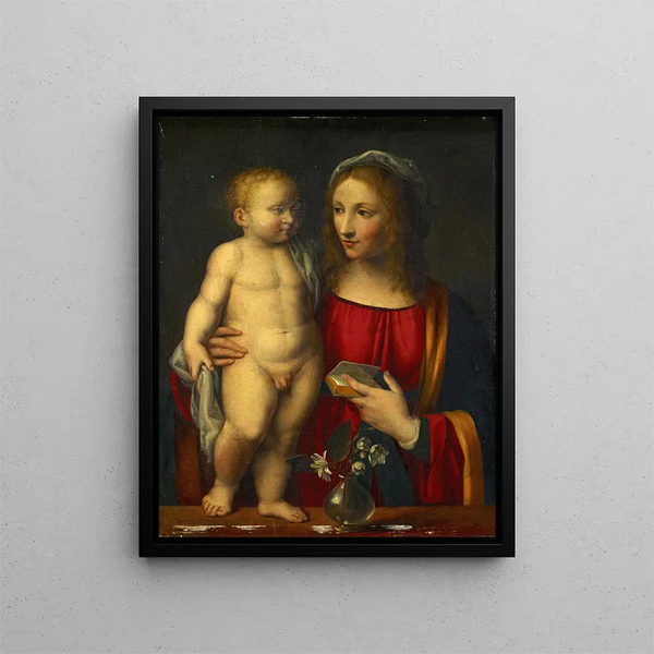 Bernardino Luini - Madonna With Child.webp