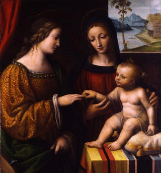 Bernardino Luini - The Mystical Marriage of Saint Catherine.webp