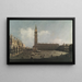 Piazza San Marco, Venetië - Bernardo Bellotto — ingelijst kunstwerk aan de muur