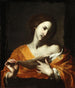Sainte Agathe - Bernardo Cavallino — weergave van het kunstwerk