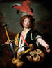 David with the Head of Goliath - Bernardo Strozzi — artwork view