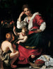 The Virgin and Child with Saint John the Baptist as a child - Bernardo Strozzi — artwork view