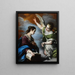 L'Annunciation - Bernardo Strozzi — framed artwork on a wall