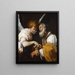 The Release of Saint Peter – Bernardo Strozzi — framed art print on a wall