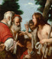 The sermon of Saint John the Baptist - Bernardo Strozzi — artwork view