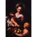 La Vierge à l'Enfant avec le petit Saint Jean - Bernardo Strozzi — artwork view