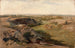 Landschap met golvende lijnen, studie - Berndt Lindholm — weergave van het kunstwerk