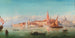Vue van Venetië - Bernhard Fiedler — weergave van het kunstwerk