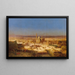 Vue van Caïro - Bernhard Fiedler — ingelijst kunstwerk aan de muur