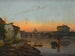 Uitzicht op de Sint-Pietersbasiliek en het Sint-Anjeschloss, Rome - Bernhard Karl Mackeldey — weergave van het kunstwerk