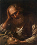 Een filosoof - Bernhard Keil — weergave van het kunstwerk