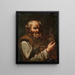 De wijngaardplukker - Bernhard Keil — ingelijst kunstwerk aan de muur