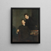 van het dubbele portret van de broers Bernhard en Emil Sterman - Bernhard Störmann — ingelijst kunstwerk aan de muur