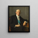 De koning Gustave V - Bernhard Störmann — ingelijst kunstwerk aan de muur
