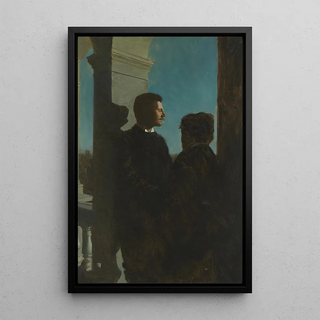Bernhard sterman - Portrait of Bernhard and Emil sterman.webp