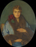 portret van Hilda Sterman - Bernhard Störmann — weergave van het kunstwerk