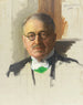 Croquis of Lieutenant Artur Bäckström - Bernhard Störmann — artwork view