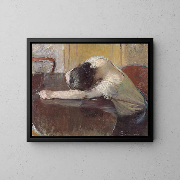 Wanhoop - Bertha Wegmann — ingelijst kunstwerk aan de muur