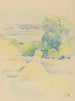 Landschap - Berthe Morisot — weergave van het kunstwerk