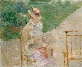 Berthe Morisot - Young Woman Knitting.webp