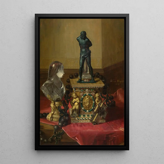 BlaiseAlexandre Desgoffe - At the Louvre.webp