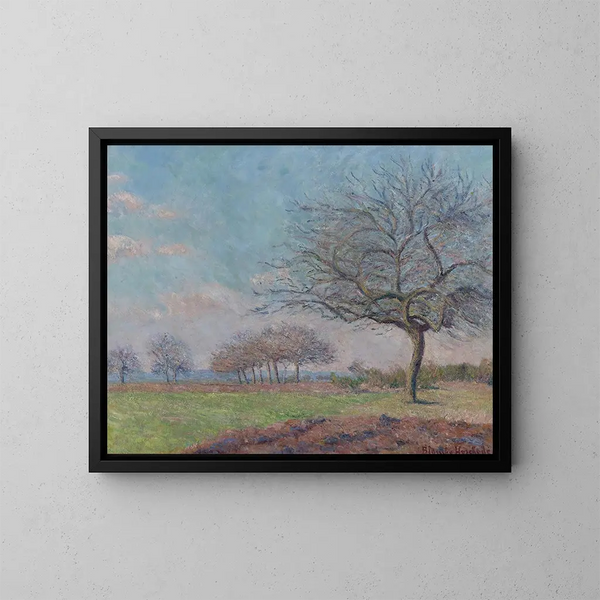 Giverny - Blanche Hoschedé-Monet — ingelijst kunstwerk aan de muur
