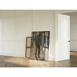 Blanchiment de la vieille maison - Laurits Andersen Ring | Reproduction Tableau Décoration murale affiche copie