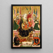 Reproductie van het schilderij van het Vierge de Monserrate de Santa Fe-schilderij - Blasco de Grañén