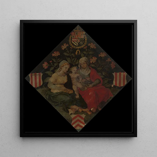 Blason de la Chambre de Rhétorique de Lier Het jenetten bloemken - Anonyme