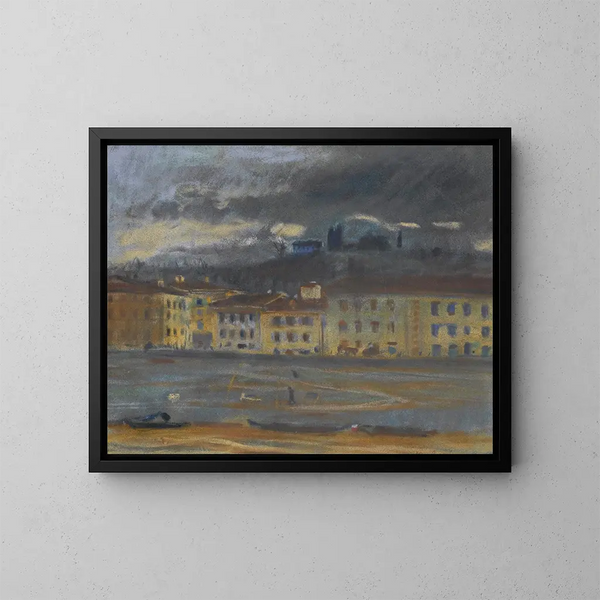 Florence - Bohumil Kubišta — ingelijst kunstwerk aan de muur
