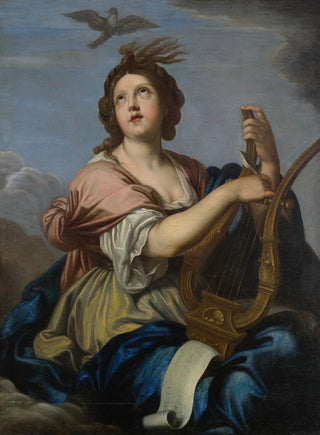 Bolognese School - Muse Playing Her Lyre.webp