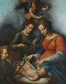De Geboorte - Bolonese School — weergave van het kunstwerk