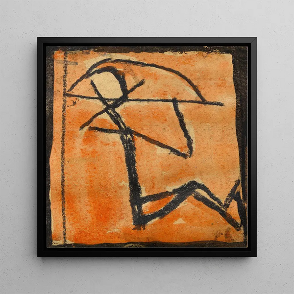 Bonhommes avec arc - Egon Schiele