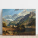 Reproductie van het schilderij Bonneville, Savoie - Joseph Mallord William Turner