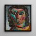 Bruine krullen - Alexej von Jawlensky — ingelijst kunstwerk aan de muur