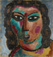 Bruine krullen - Alexej von Jawlensky — weergave van het kunstwerk
