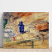 Reproductie van het schilderij van blauwe flessen en kip - James Ensor