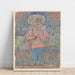 Reproduction of the painting Boy in Fancy Dress - Paul Klee