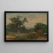 Vue près de Bedford - Bradford Rudge — ingelijst kunstwerk aan de muur