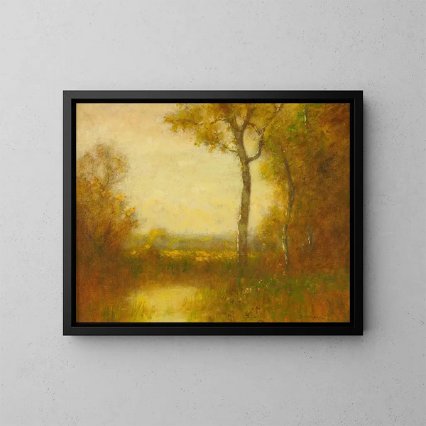 Herfst in de Brandywine-vallei, Pennsylvania - Bruce Crane — ingelijst kunstwerk aan de muur