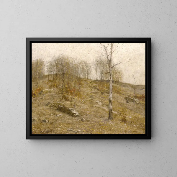 Hoogtepunten van december - Bruce Crane — ingelijst kunstwerk aan de muur