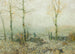 Bosrand - Bruce Crane — weergave van het kunstwerk