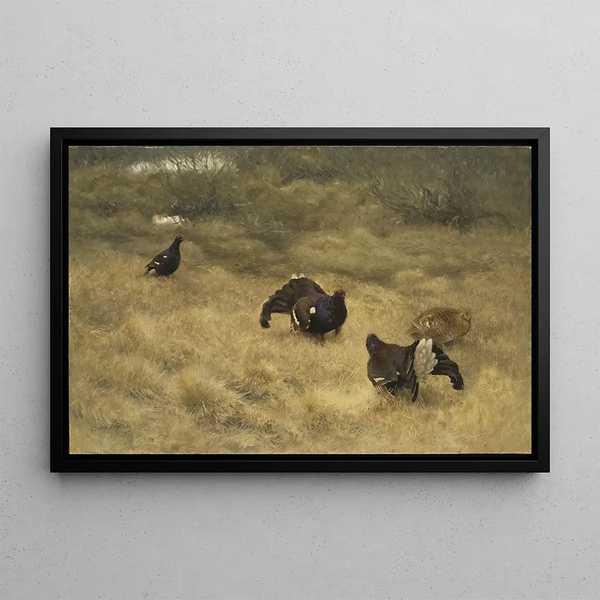 Bruno Liljefors - Blackgame in Springtime.webp