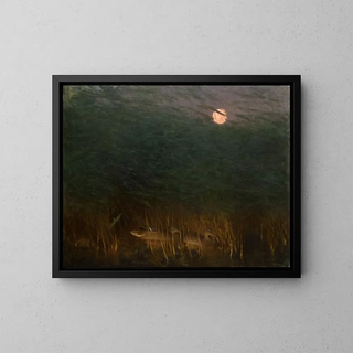 Bruno Liljefors - Nocturnal Mood with Wild Ducks.webp