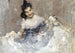 Jonge vrouw in baljurk - Brynolf Wennerberg — weergave van het kunstwerk